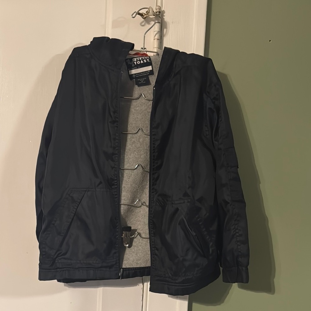 French Toast Blue Lined Jacket Official School Uniform size 12 Gently Used